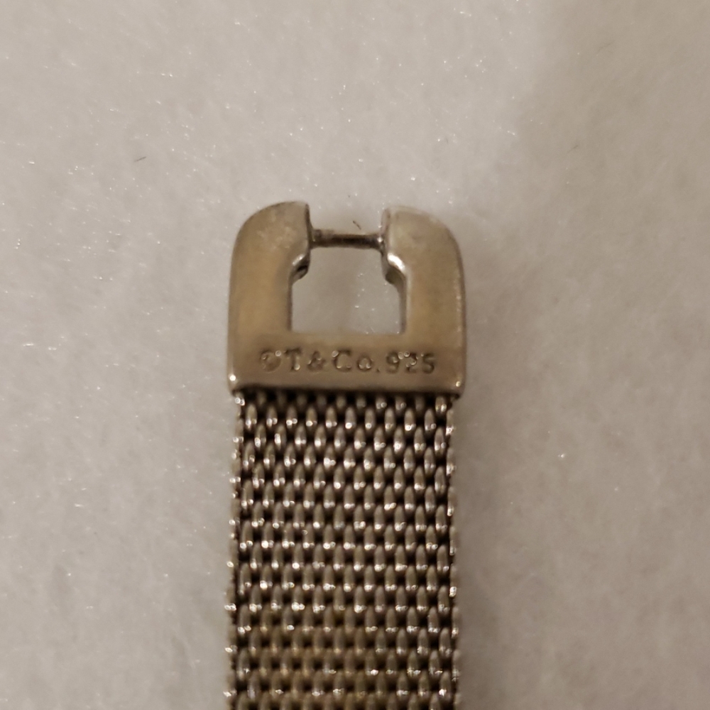 Tiffany SS Mesh Belt Bracelet - Picture 4 of 7
